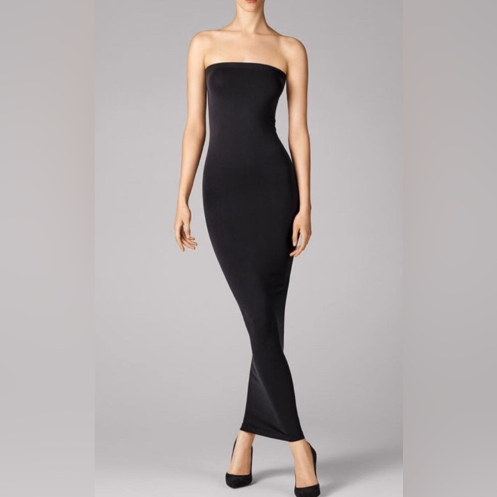 Wolford Black Strapless Dress